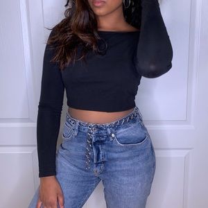 black brandy melville top.